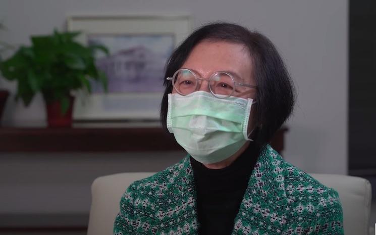 la ministre de la santé Sophia Chan à Hong Kong