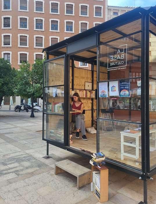 le module bibliothèque de la base culture plaza del patriarca à valencia