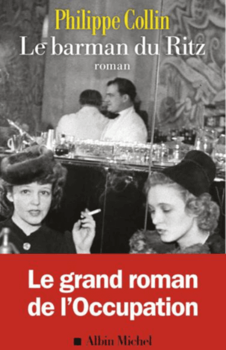 couverture du livre "le barman du ritz"