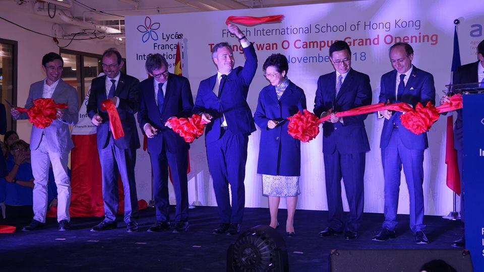 jean-baptiste lemoyne, carrie lam, tko, campus, inauguration