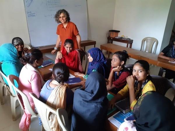 Séance de formation à LP4Y Malwani