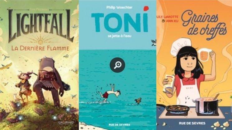 Couvertures de bandes dessinées pour enfants