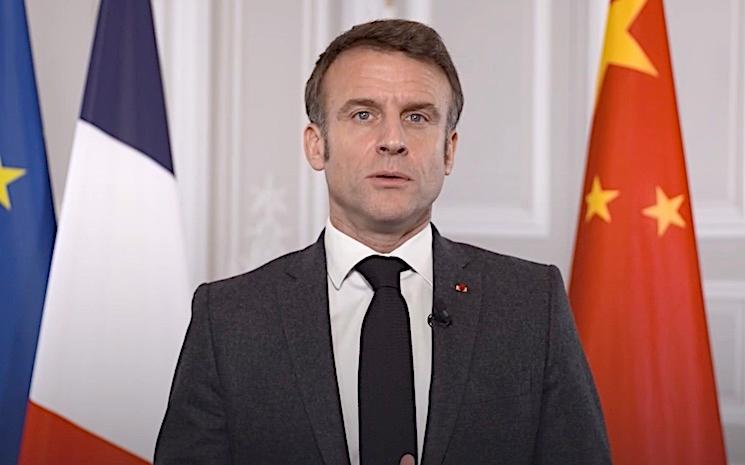 emmanuel macron france chine