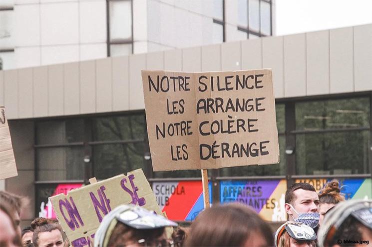 Manifestation féministe