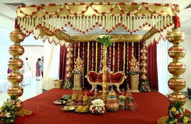 mariage hindou mandapa