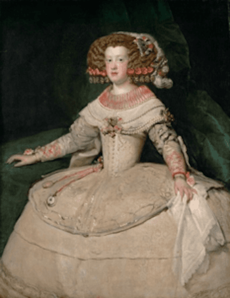 La jeune Marie Therese d'Autriche