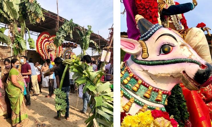 festival de Masi Magam à Pondichéry