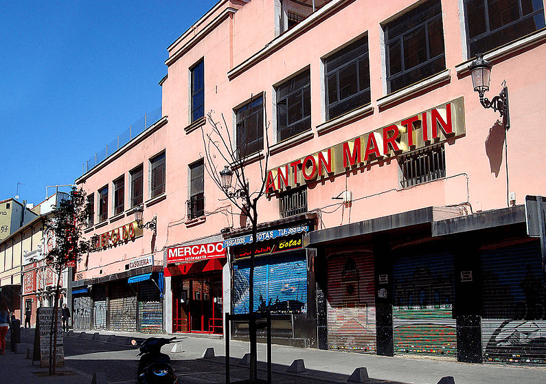 mercado anton martin madrid