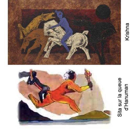 MF husain moderniste indien