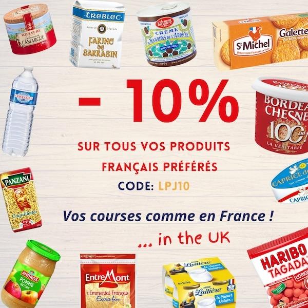 Mon Panier Latin livre des produits 100% français partout à Londres et au Royaume-Uni