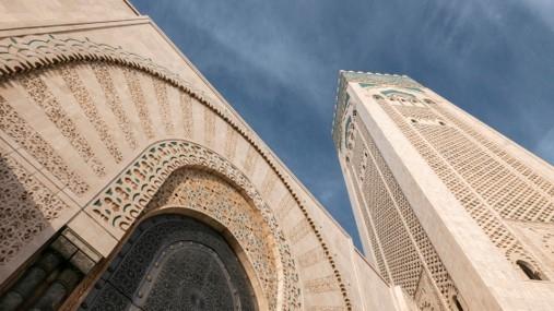 La grande mosquée à Casablanca 