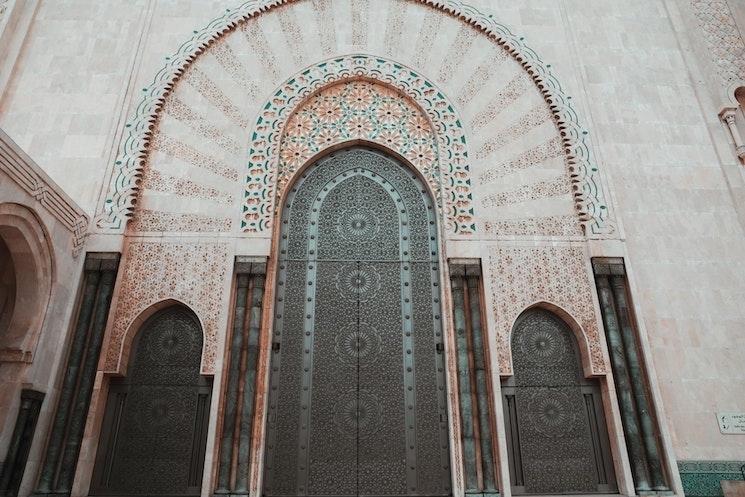 La Mosquée Hassan II à Casablanca au Maroc