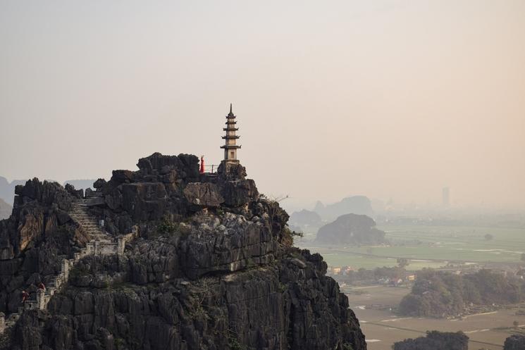 Ninh Binh, en haute Mua cave au Vietnam 