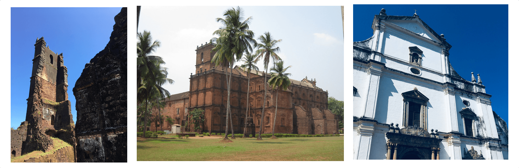 old goa portugal inde  église saint francois xavier