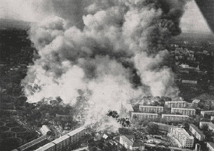 incendie Singapour Bukit Ho Swee 1961