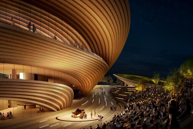 Le mémorial des fondateurs contiendra un amphithéâtre.