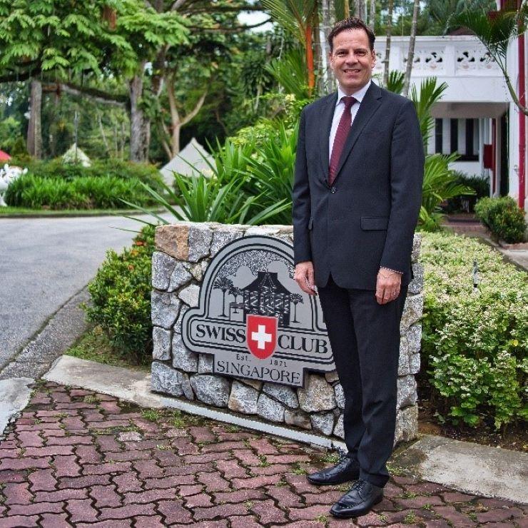 L'ambassade de Suisse est sise sur le terrain du Swiss club.