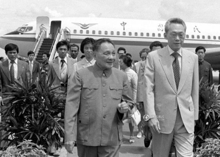 Lee Kuan Yew Deng Xiao Ping Singapore 1978