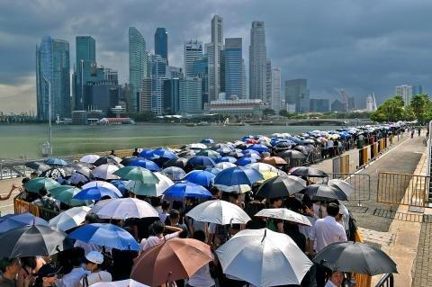 Lee Kuan Yew funerals Singapore 2015