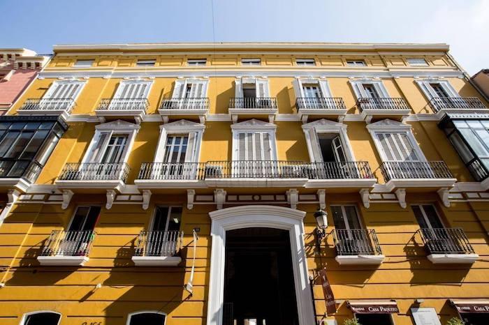 Façade du Palacio de Rojas à Valencia