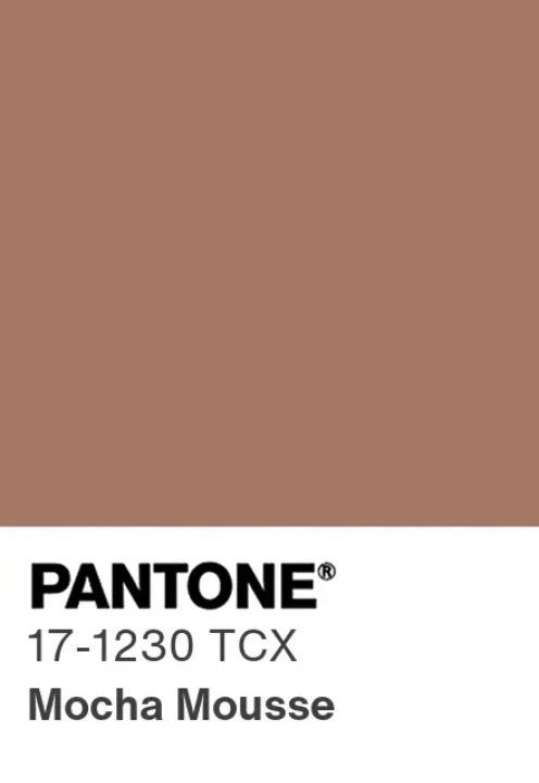 mocha mousse pantone