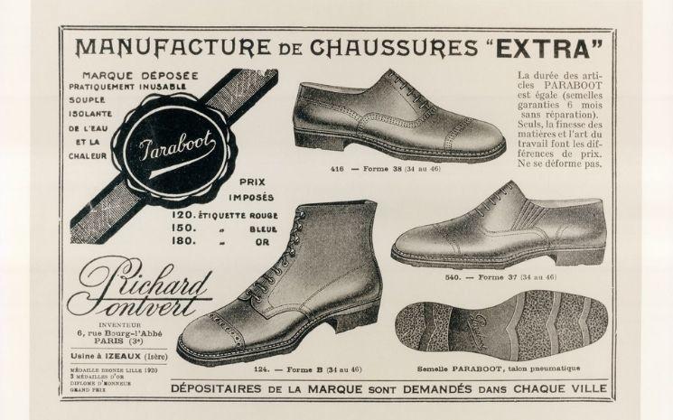 Ancienne publicité Paraboot