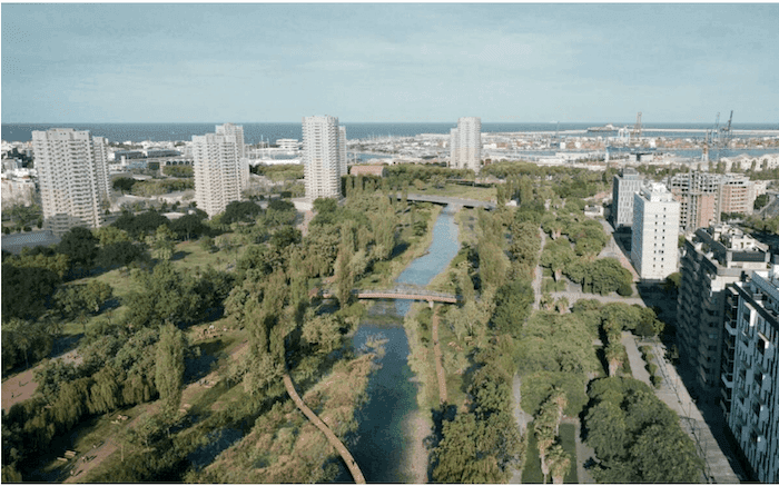 parc desembocadura à valencia