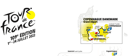 Tour de France 2022 départ Danemark 