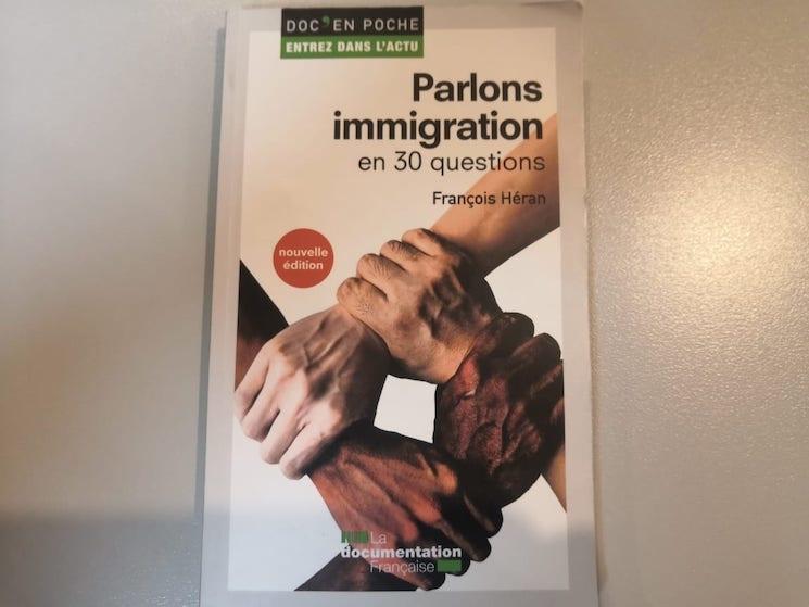 Livre Parlons immigration en 30 questions