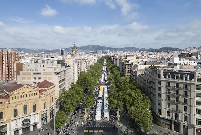 paseo gracia barcelone