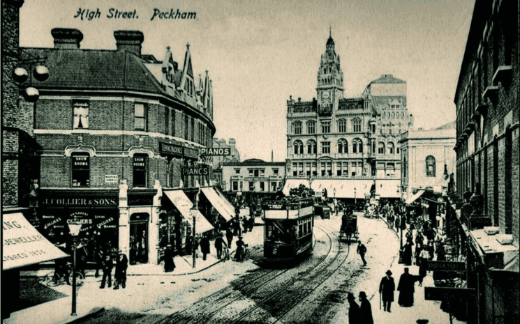 Quartier de Peckham en 1905