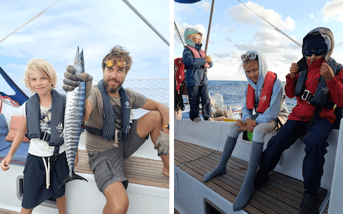 Pêcheurs et marins fiers sur Perello 