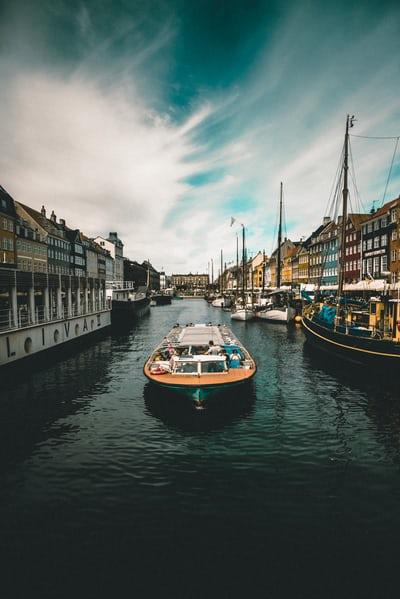 Copenhague bateau visite 