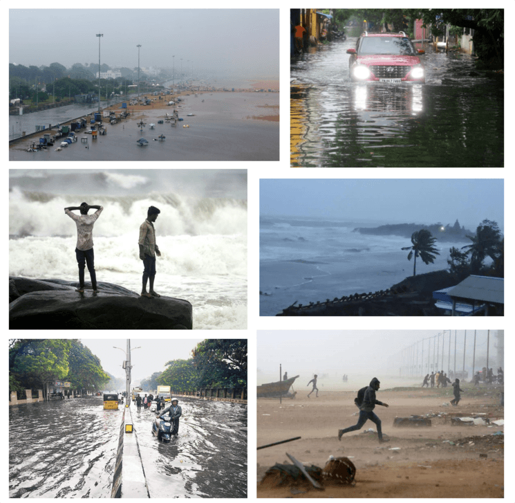 cyclone nivar tempête india inde