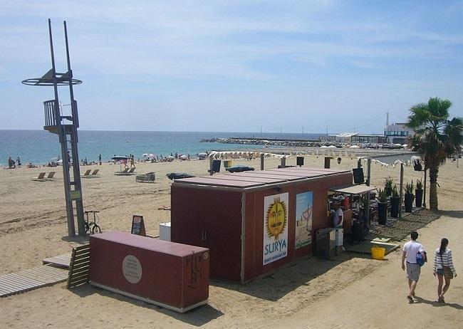 cigarette plage barcelone