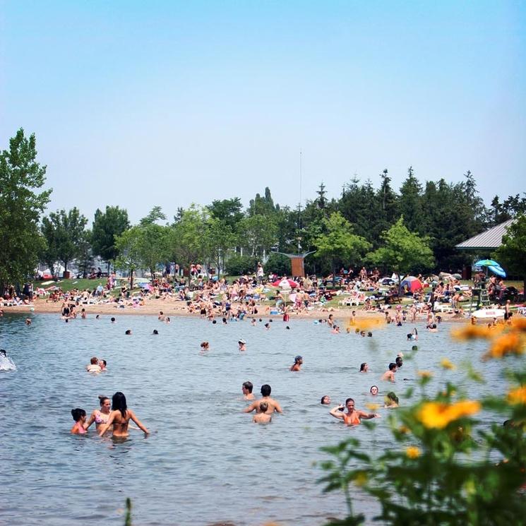 Plage Jean Doré à Montréal 