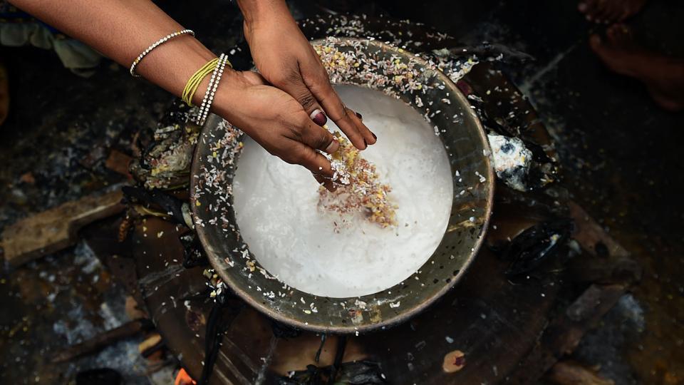 plat pongal india chennai tamil nadu 