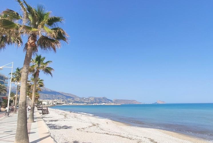 playa del albir dans la province d'alicante