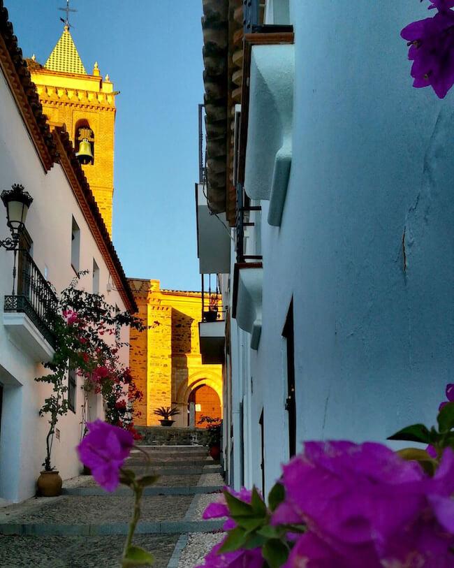 village d'Almonaster, une des plus beaux d'Espagne