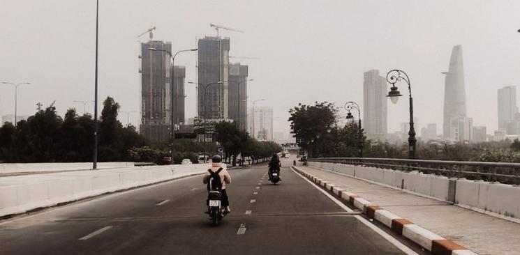 Pollution au Vietnam a Ho Chi Minh Ville