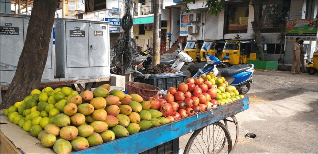 pondichery legumes fruits