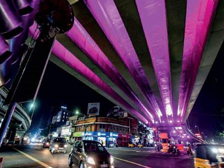 pont chennai india inde luminaires