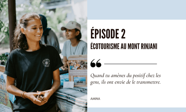 podcast eco tourisme Rinjani