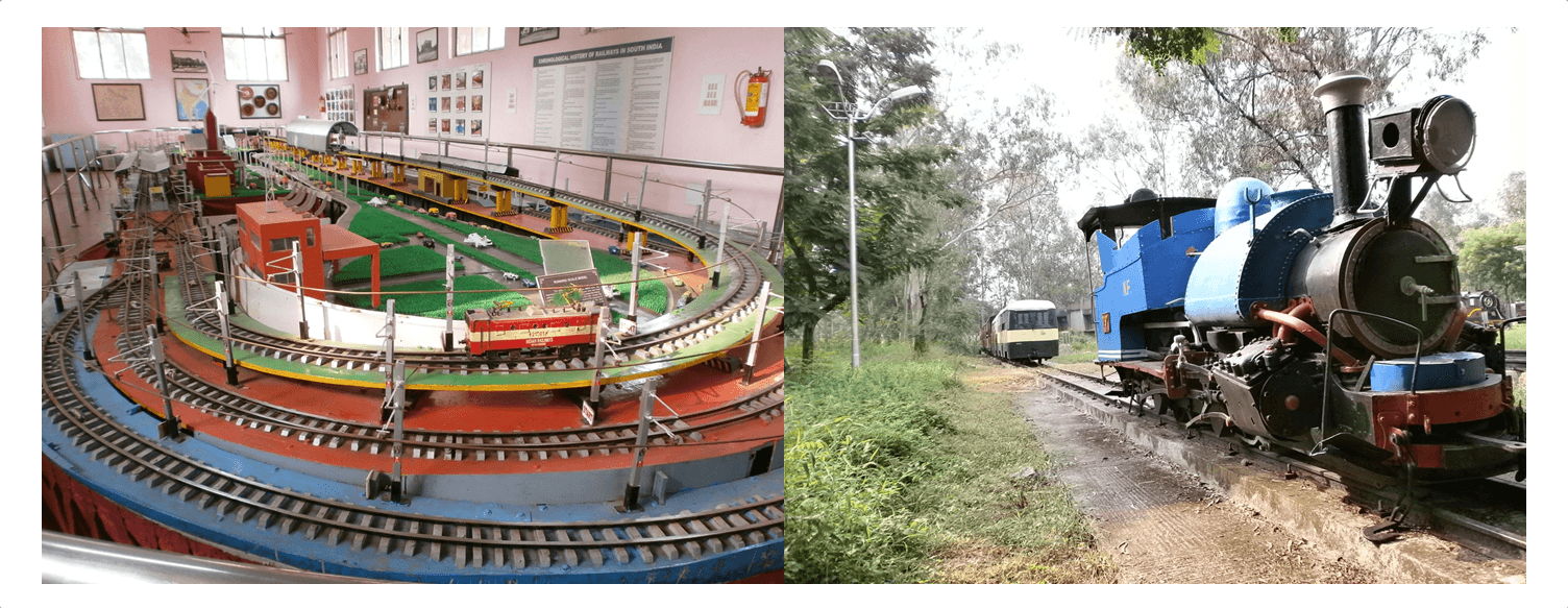 rail museum chennai musée train