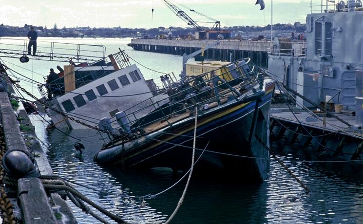 Rainbow warrior naufrage