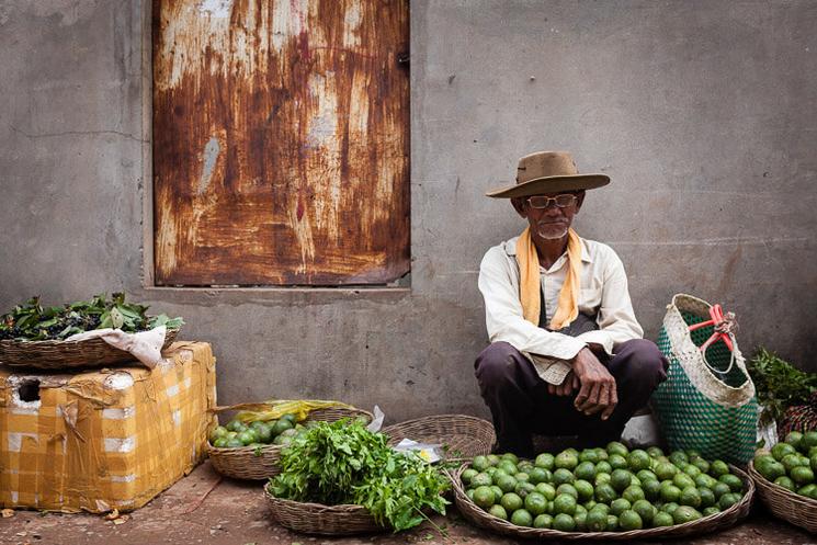 Marché cambodgien