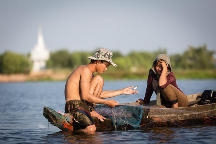 pêcheur Cambodge