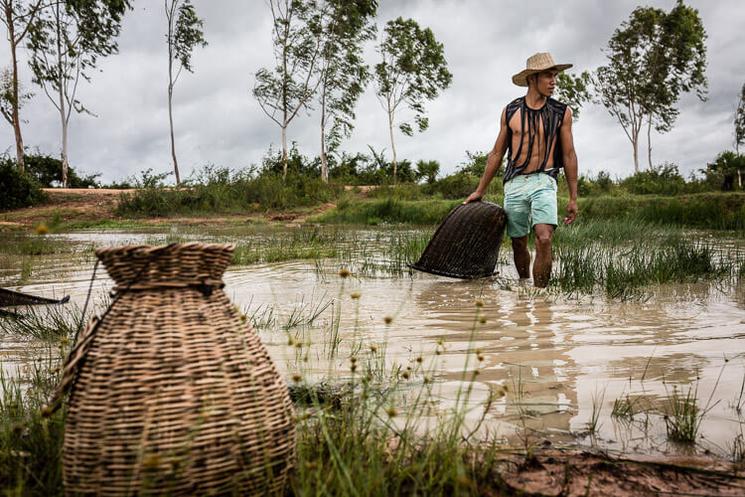 pêcheur Cambodge