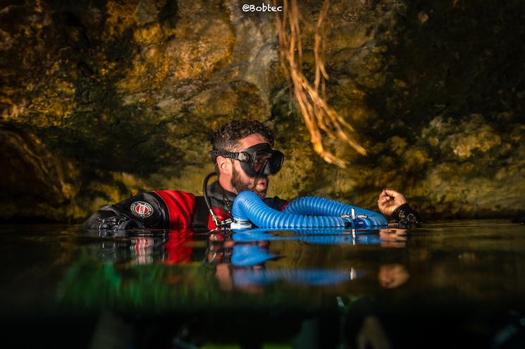 Plongée avec le rebreather 