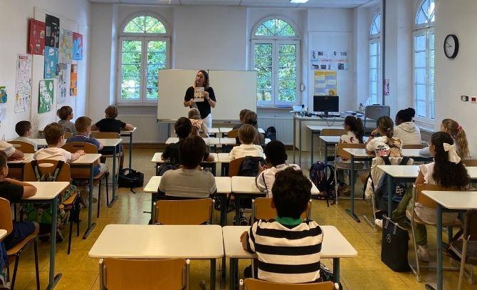 Salle de classe du lycée jean renoir de munich 